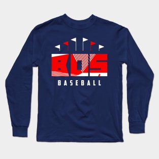 BOS Baseball Ballpark Long Sleeve T-Shirt